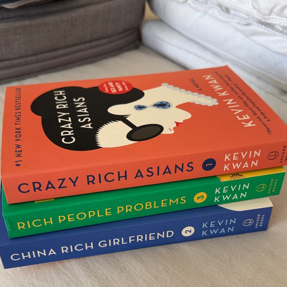 Crazy Rich Asians Trilogy by Kevin Kwan